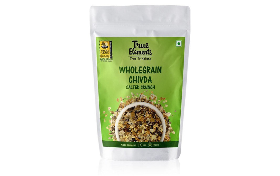 True Elements Wholegrain Chivda Salted Crunch   Pack  100 grams